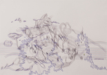 Der schmale Wurf, 2019

Verschiedenfarbige Kugelschreiber auf Papier, 50 x 70 cm, gerahmt
signiert und datiert

AUSRUFPREIS: 1000.-