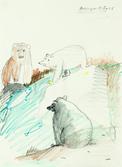 003_Drei Bären beim Fischen

2016, Bleistift und Buntstift auf Papier
40 x 30 cm, gerahmt
Unikat, vorne signiert und datiert

AUSRUFPREIS: 1200.-